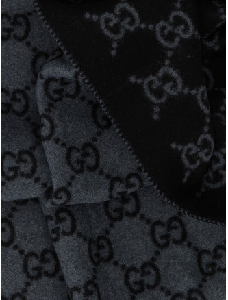 Шарф GUCCI GG double-face scarf (8123174GABX1260) #