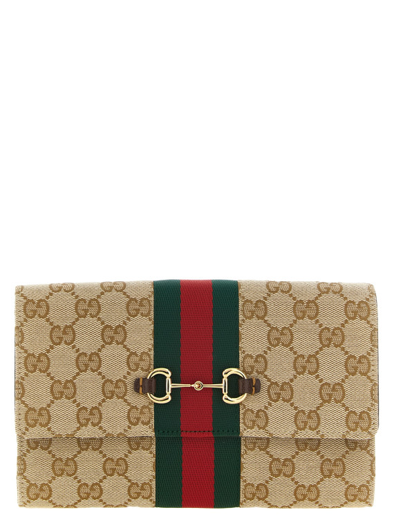 Кошелёк GUCCI 'New Horsebit' (867120FAF889645) #1