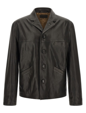 Leather jacket