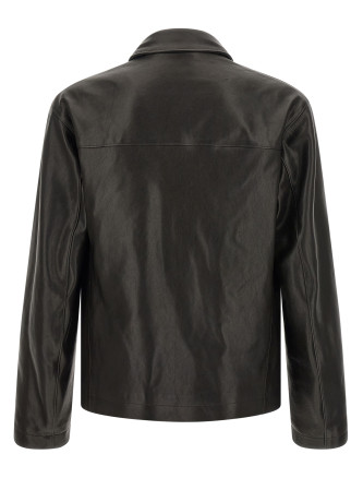 Куртка LEMAIRE Leather jacket (OW1272LL0242BK999) #