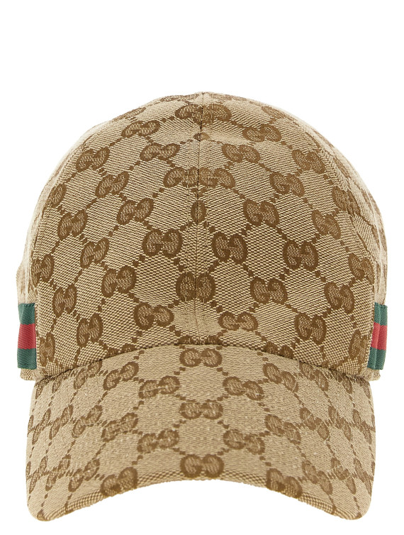 Кепка GUCCI GG fabric cap (8726324HBJO9666) #1