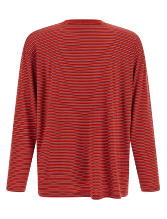 Свитер AURALEE Striped sweater (A26AP01BTREDSTRIPE) #