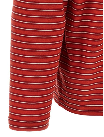 Свитер AURALEE Striped sweater (A26AP01BTREDSTRIPE) #