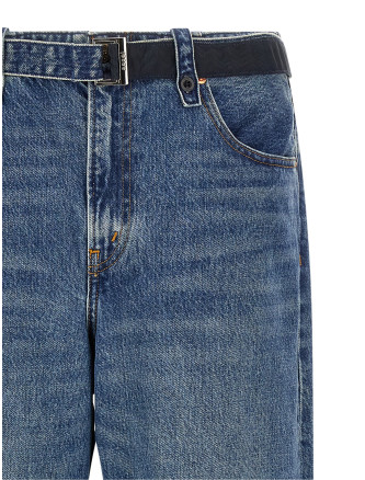Джинсы SACAI Levi's® x Sacai jeans (2601142SBLUE) #