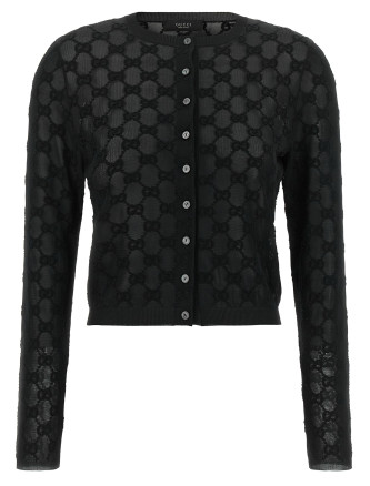Кардиган GUCCI GG embroidery cardigan