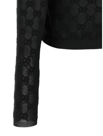 Кардиган GUCCI GG embroidery cardigan (875547XKFMR1000) #