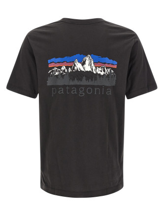 Футболка PATAGONIA 'Fitz Roy Foothills' (37887INBK) #