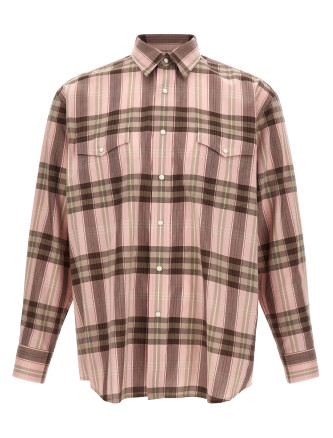 Cotton and silk shirt