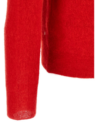 Свитер AURALEE 'Baby Suri Alpaca Sheer' (A26AV03AKRED) #