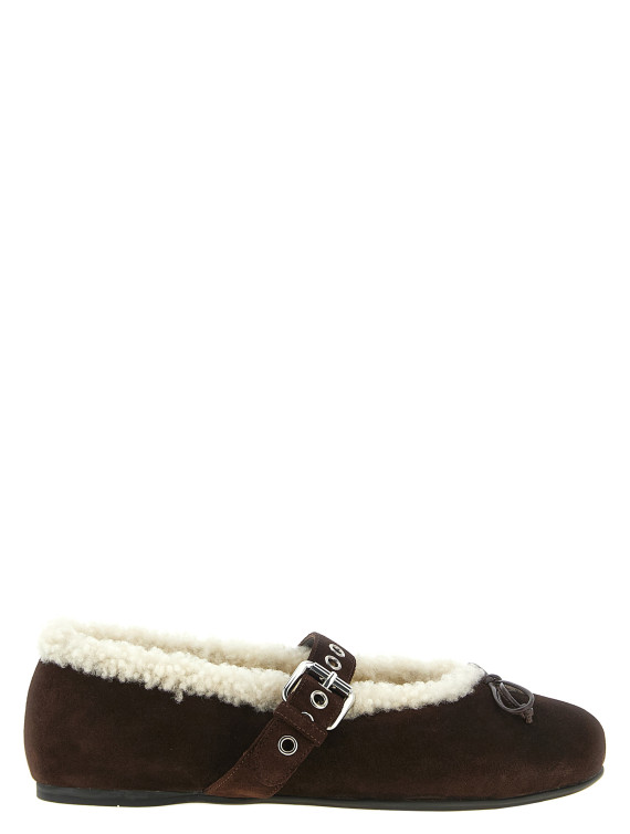 Балетки MIU Sheepskin ballet flats (5F764EFZF05Z0GF0003) #1