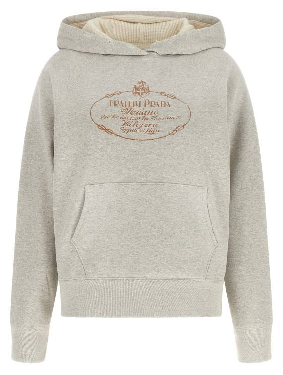 Худи PRADA Reversible hoodie (134736SOOO6104F0AK9) #1