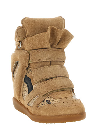 Туфли на танкетке ISABEL MARANT 'Bekett Ring' (BK0104FAD4E14SCMSA) #