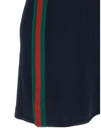 Мини-платье GUCCI 'Web' (872682XJHYN4294) #