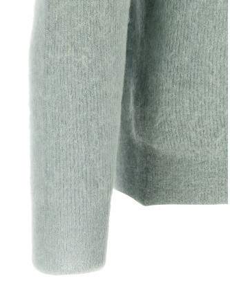 Свитер AURALEE 'Baby Suri Alpaca Sheer' (A26AV03AKDUSTYMINT) #