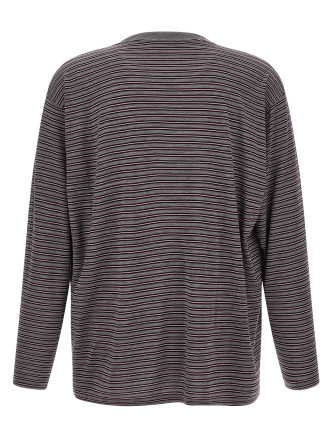 Свитер AURALEE Merino wool sweater (A26AP01BTGRAYSTRIPE) #