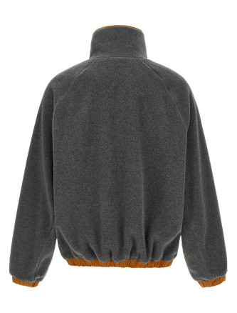 Свитшот AMI PARIS Orange grey vareuse sweatshirt (UJK943PL0115095) #