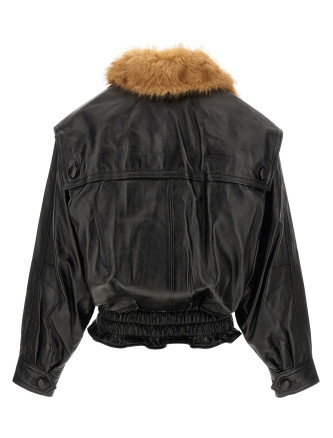 Куртка ISABEL MARANT 'Valina' (MA0642FAD4B01I01BK) #