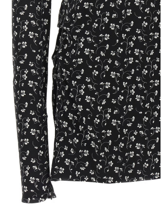 Мини-платье DOLCE & GABBANA Black flower dress (F633ATFSAE5HN6JP) #