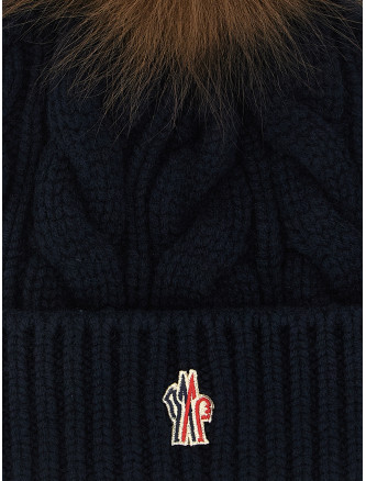 Шапка MONCLER GRENOBLE Wool and cashmere beanie (L20983B00014A0069742) #