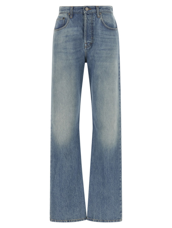 Джинсы GUCCI Light blue high waist jeans (A0077ZXDDJP4009) #1
