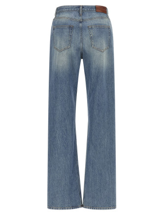 Джинсы GUCCI Light blue high waist jeans (A0077ZXDDJP4009) #