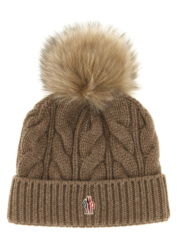 Шапка MONCLER GRENOBLE Wool and cashmere beanie (L20983B00014A0069260) #1