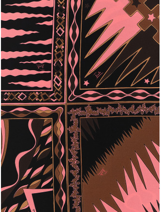 Шарф EMILIO PUCCI Carré mix of prints (6UGB446UC281) #