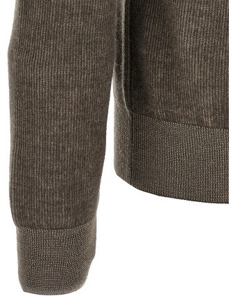Свитер BRIONI Brown vanisé sweater (UMS70LOCK122825) #