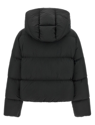 Пуховик GANNI Future Nylon black down jacket (A1010231252) #