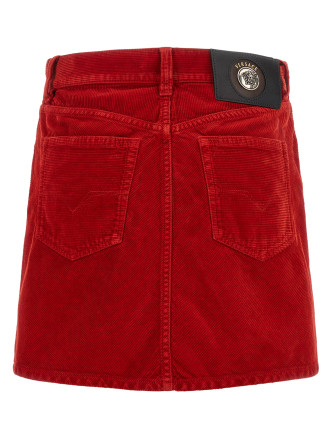 Мини-юбка VERSACE Corduroy skirt (10267491A191671DA80) #