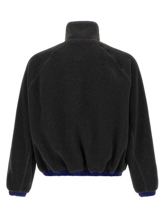 Свитшот AMI PARIS Carbon grey vareuse sweatshirt (UJK943PL0115A189) #