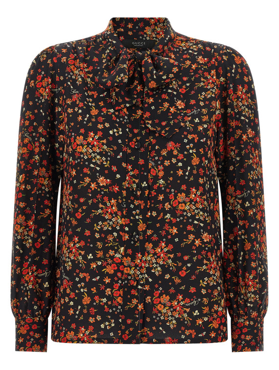 Рубашка GUCCI floral print shirt (865102ZAU231072) #1