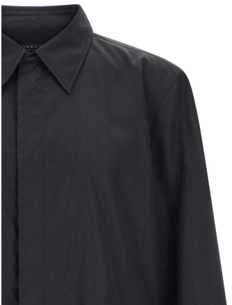 Куртка GUCCI GG silk faille jacket (871663ZAU1J1000) #