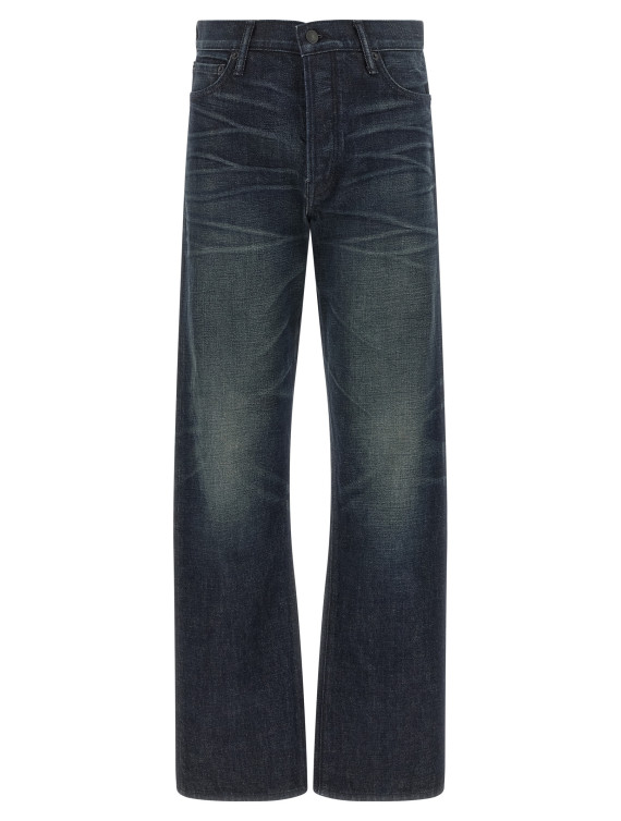 Джинсы TOM FORD Blue denim jeans (PAD144DEF002UDM) #1