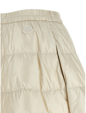 Юбка миди MONCLER White padded skirt (L20932D00051597YG20F) #