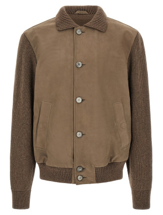 Куртка BRIONI Brown hybrid jacket