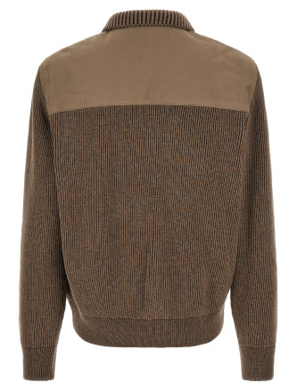 Куртка BRIONI Brown hybrid jacket (PLDF0LOE7052600) #