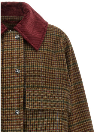 Куртка GANNI Check twill jacket (A1130027999) #