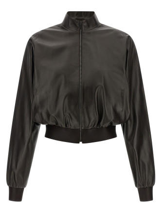 Куртка GUCCI Brown nappa bomber jacket