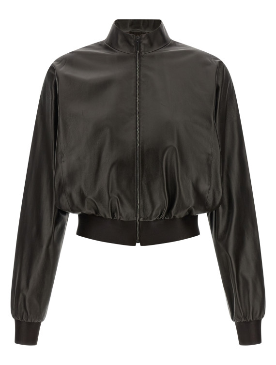 Куртка GUCCI Brown nappa bomber jacket (871997XNBCU2040) #1