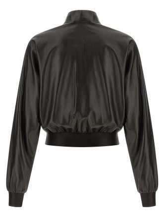 Куртка GUCCI Brown nappa bomber jacket (871997XNBCU2040) #
