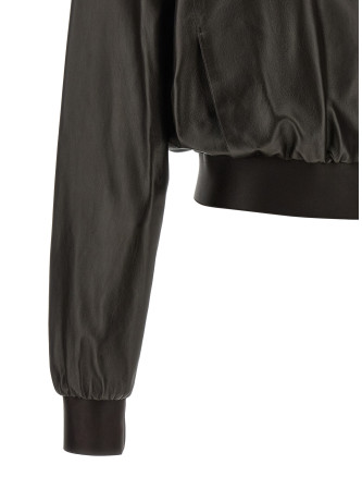 Куртка GUCCI Brown nappa bomber jacket (871997XNBCU2040) #