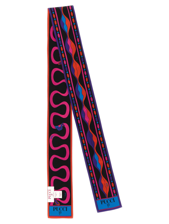 Шарф EMILIO PUCCI Multicolor print mix scarf (6UGB316UC083) #1