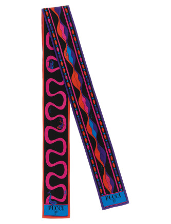 Шарф EMILIO PUCCI Multicolor print mix scarf (6UGB316UC083) #