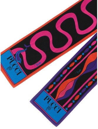 Шарф EMILIO PUCCI Multicolor print mix scarf (6UGB316UC083) #