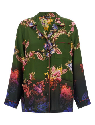 Floral print shirt