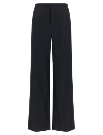 Брюки GUCCI Blue light wool pants