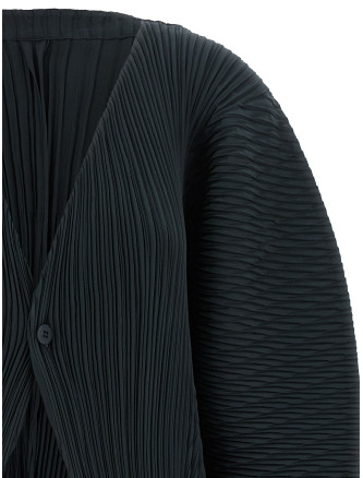 Кардиган ISSEY MIYAKE 'Leaf Pleats' (IM68FO14278) #