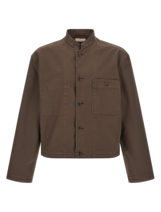 Куртка LEMAIRE Brown Korean collar jacket