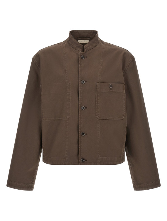 Куртка LEMAIRE Brown Korean collar jacket (OW1289LF1452BR489) #1
